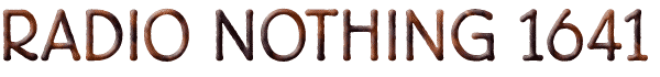 Radio Nothing 1641