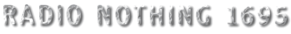 Radio Nothing 1695