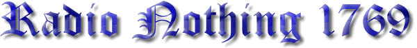 Radio Nothing 1769