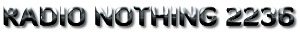 Radio Nothing 2236
